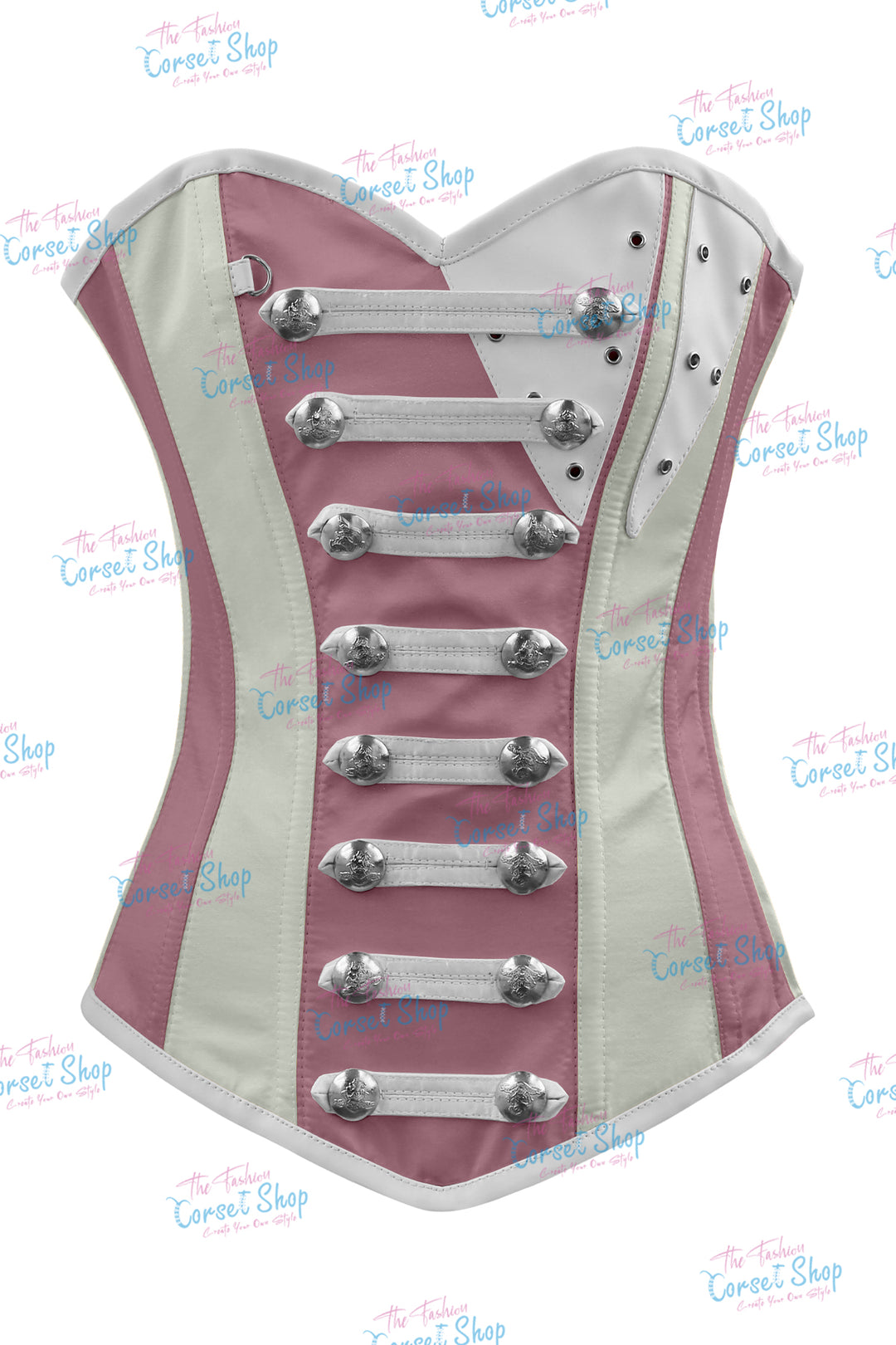 Jessie Satin Overbust Corset