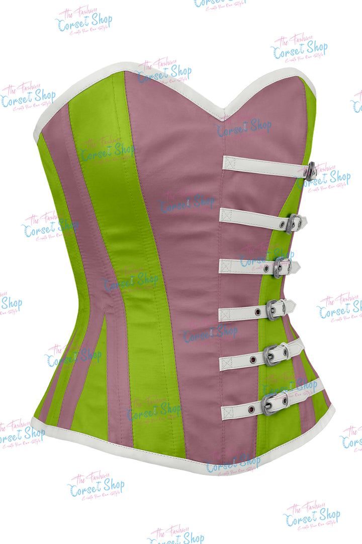 Agabeze Gothic Satin Overbust Corset