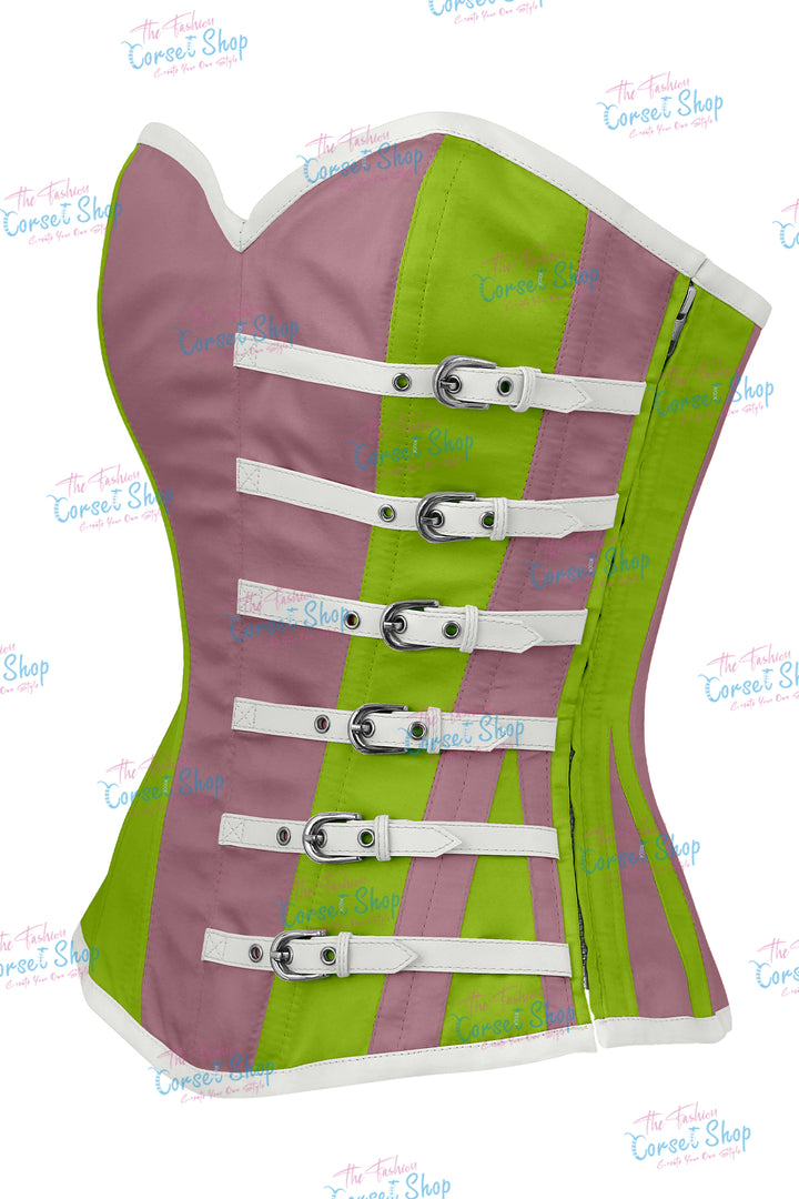 Agabeze Gothic Satin Overbust Corset