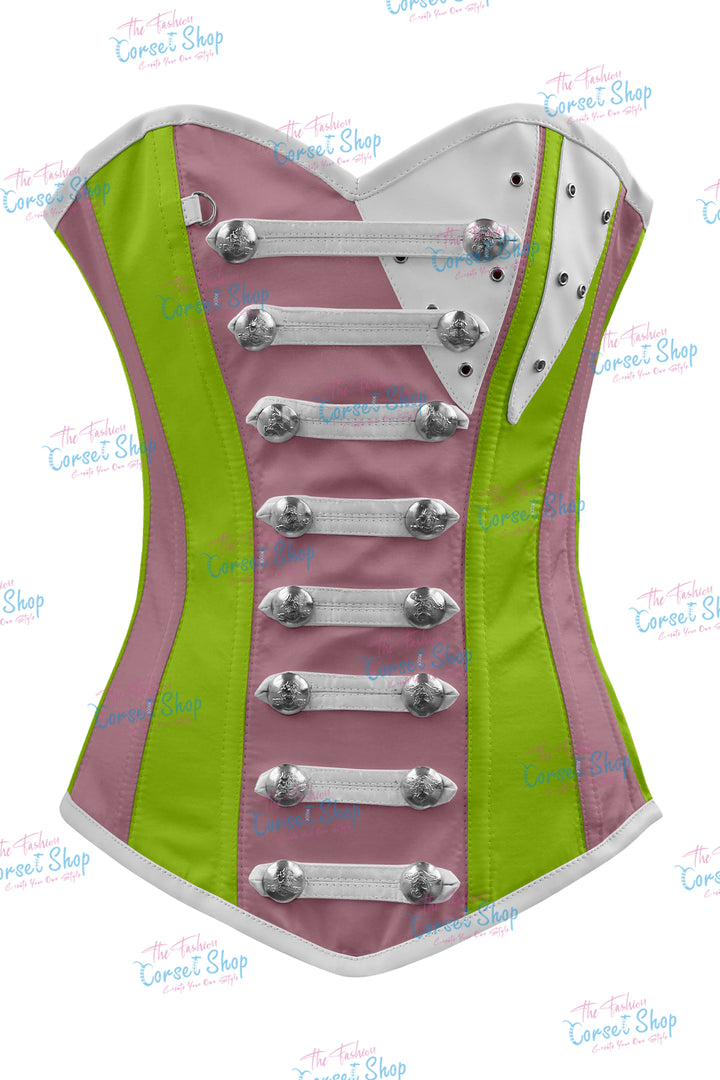 Jessie Satin Overbust Corset
