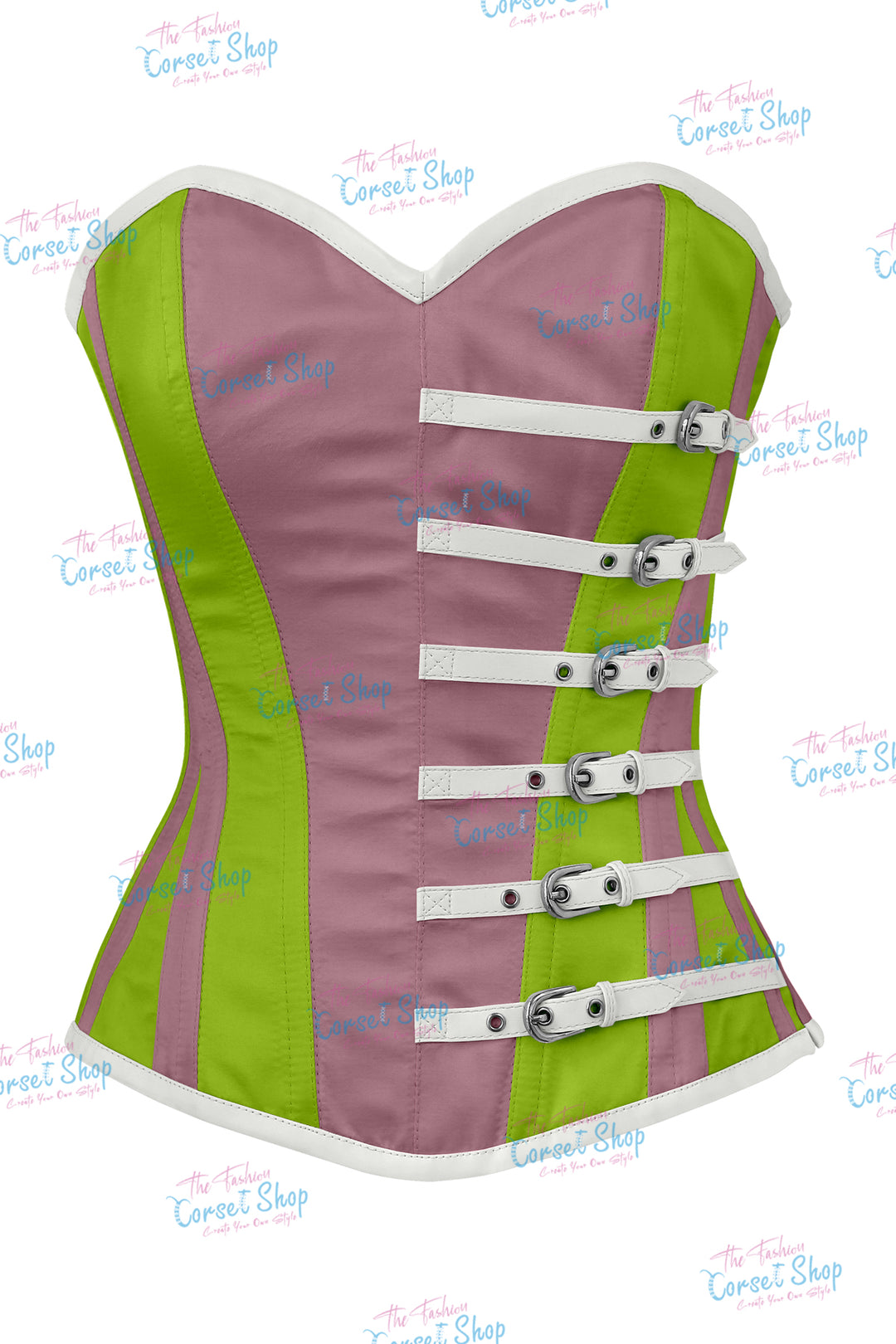 Agabeze Gothic Satin Overbust Corset