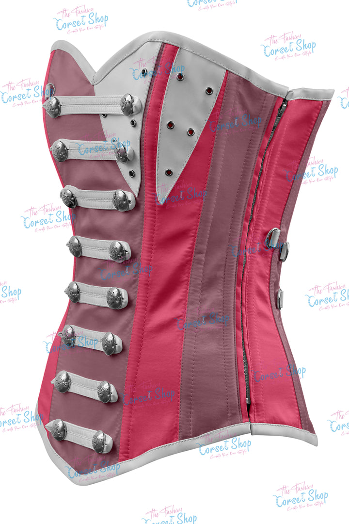 Jessie Satin Overbust Corset