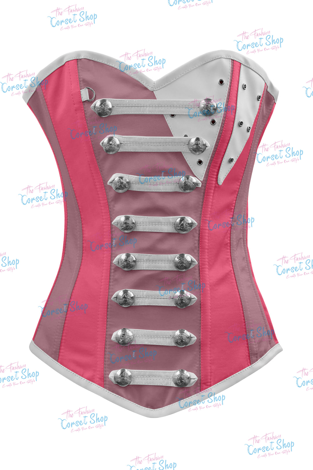 Jessie Satin Overbust Corset