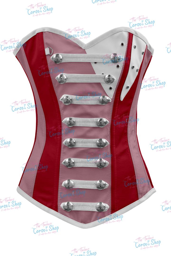 Jessie Satin Overbust Corset