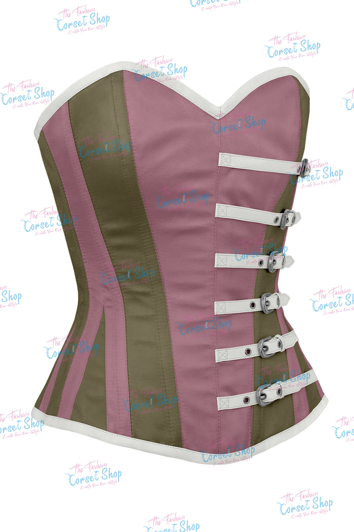 Agabeze Gothic Satin Overbust Corset