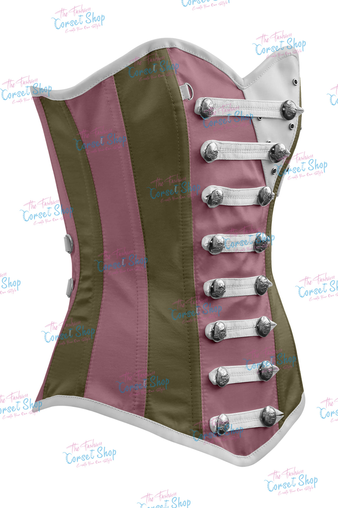 Jessie Satin Overbust Corset