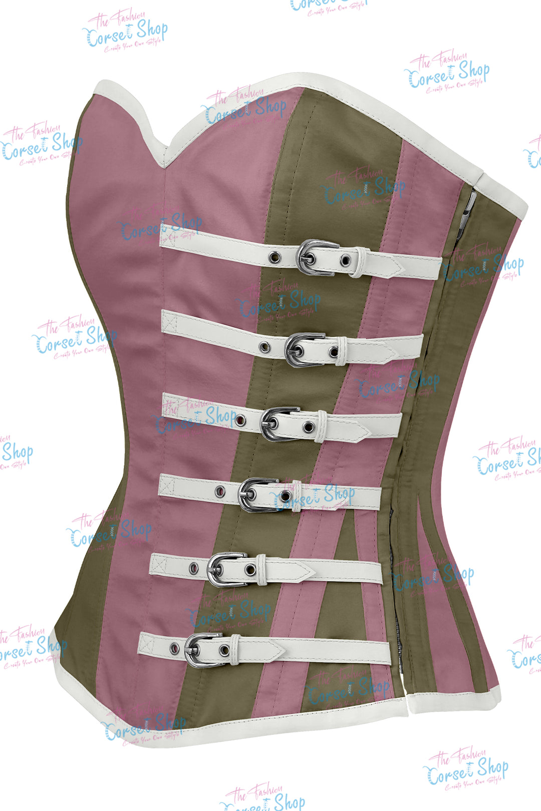 Agabeze Gothic Satin Overbust Corset