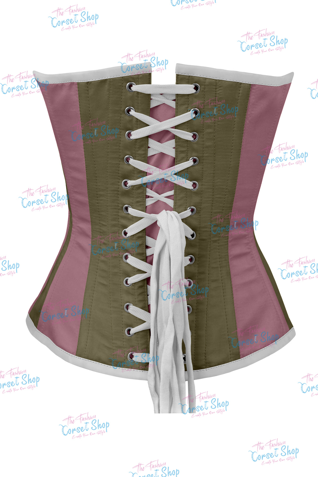 Agabeze Gothic Satin Overbust Corset