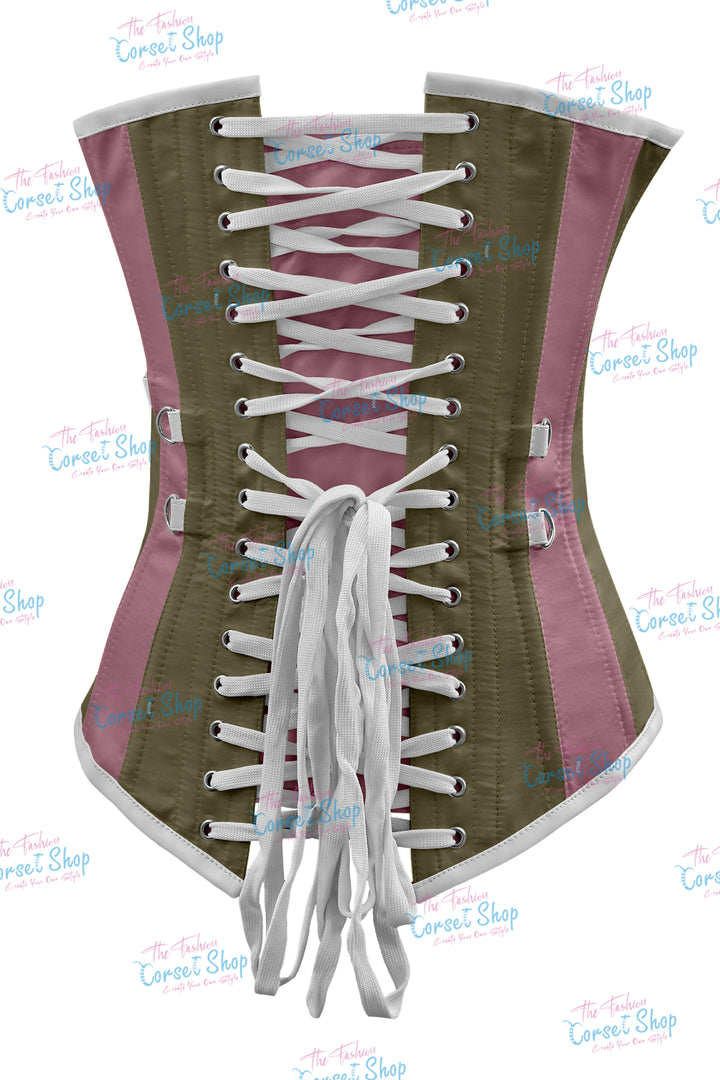 Jessie Satin Overbust Corset