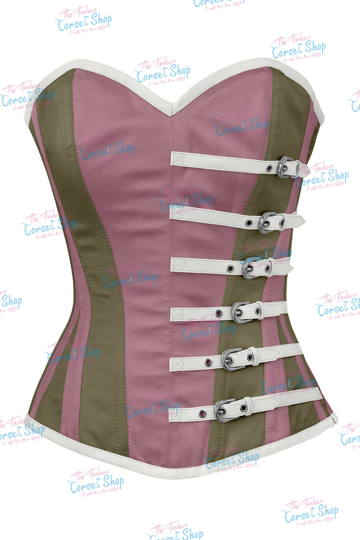 Agabeze Gothic Satin Overbust Corset