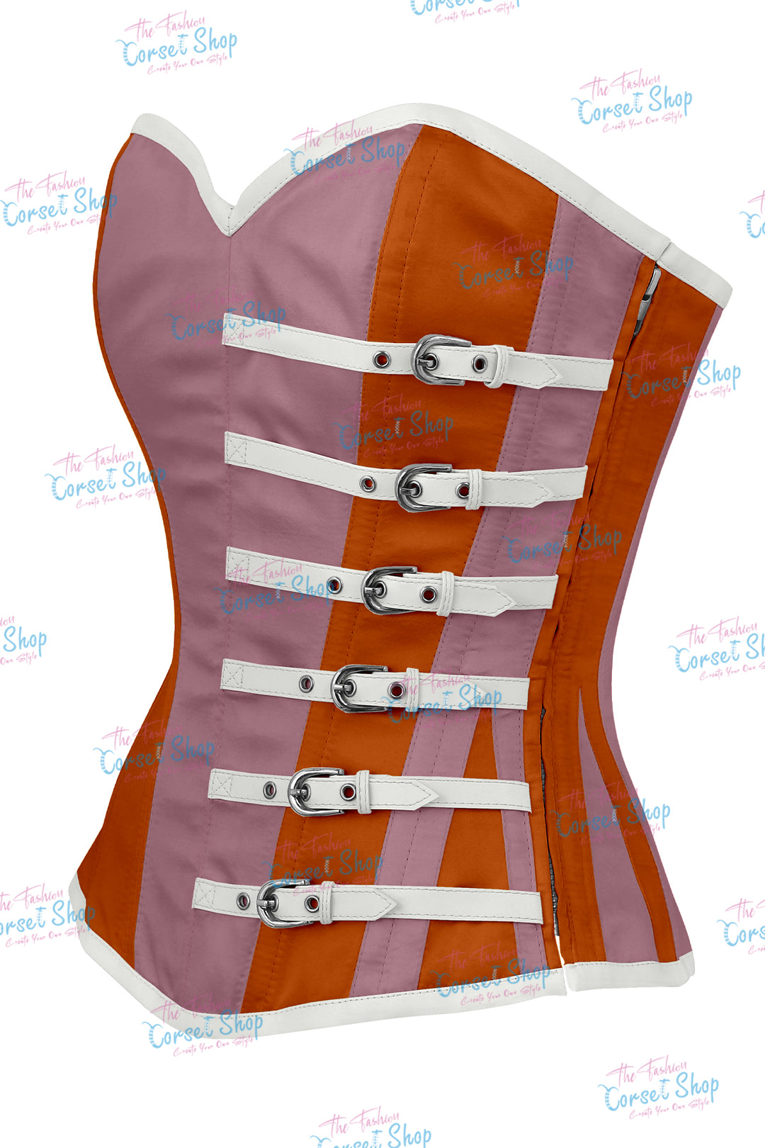 Agabeze Gothic Satin Overbust Corset