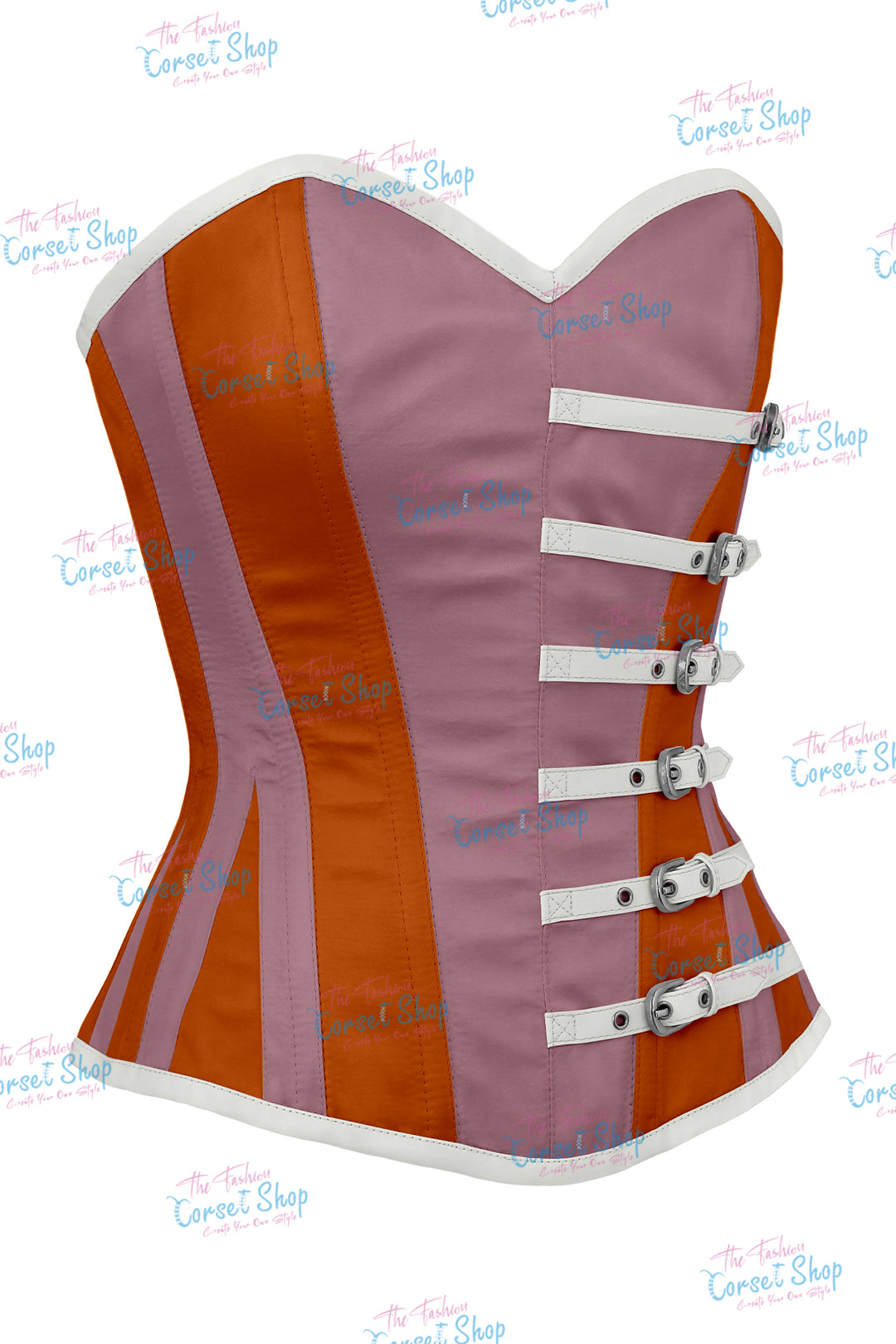 Agabeze Gothic Satin Overbust Corset