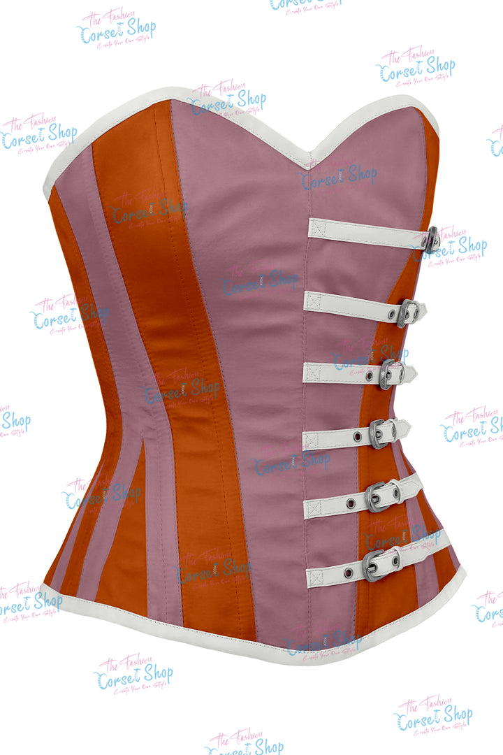 Agabeze Gothic Satin Overbust Corset