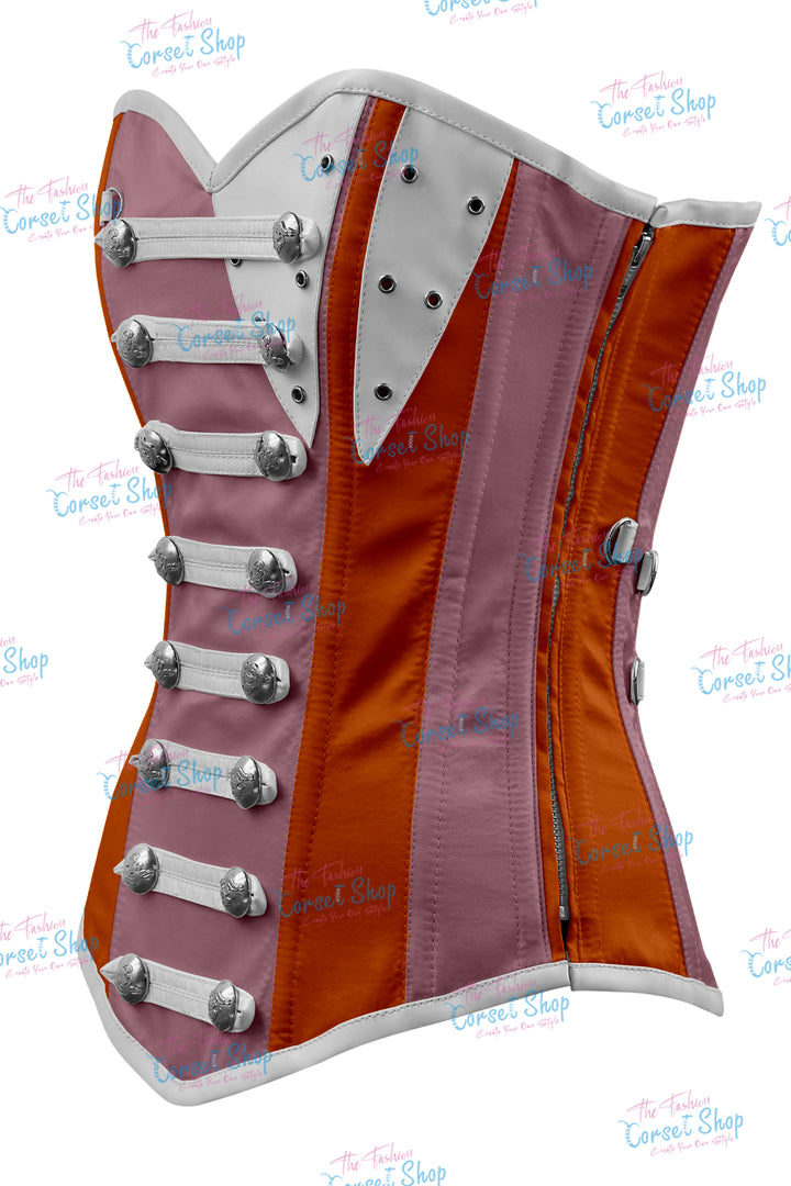 Jessie Satin Overbust Corset