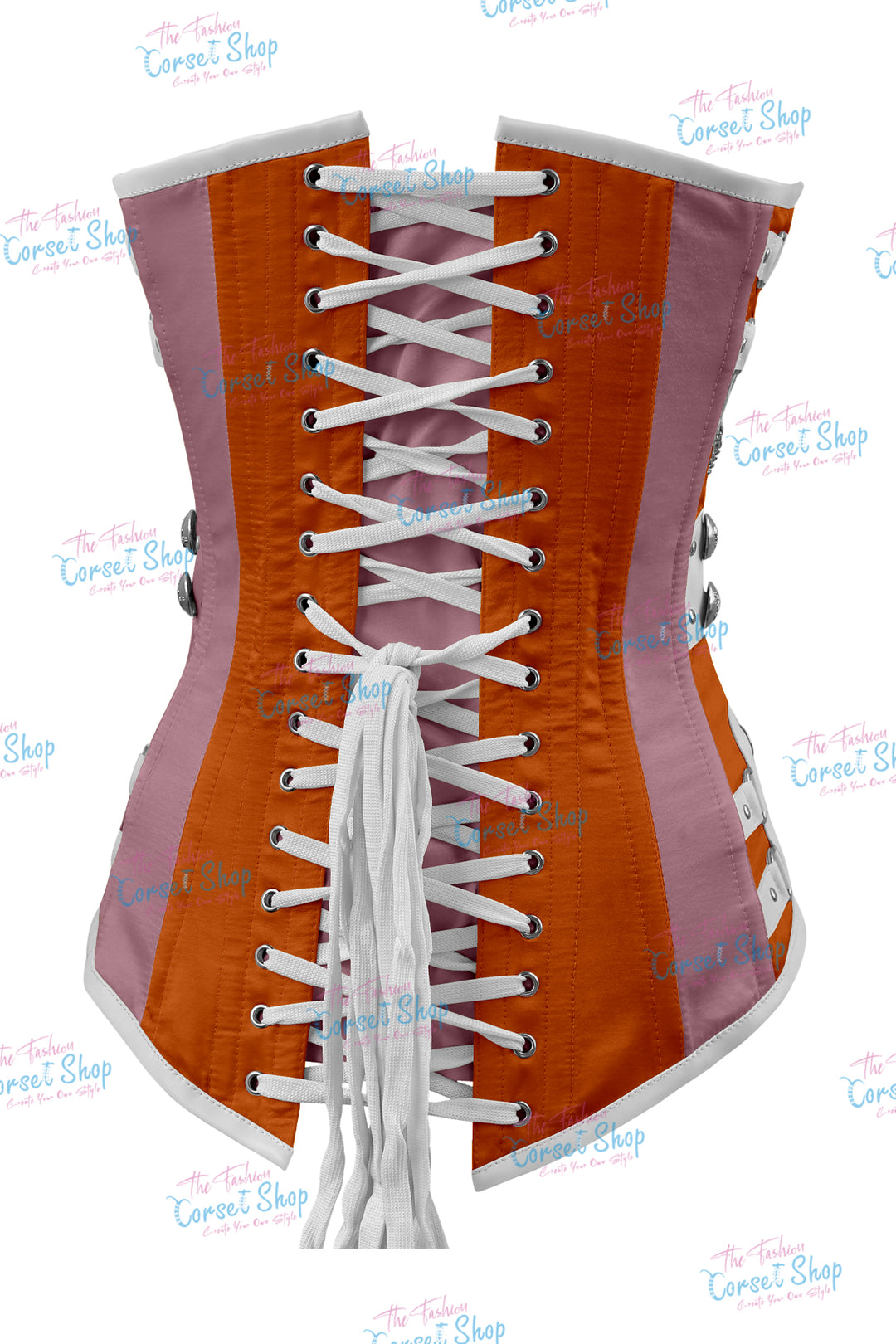 Dackett Satin Steampunk Overbust Corset