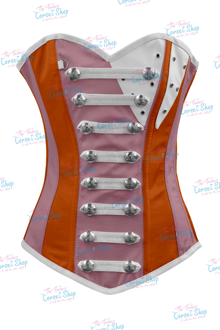 Jessie Satin Overbust Corset