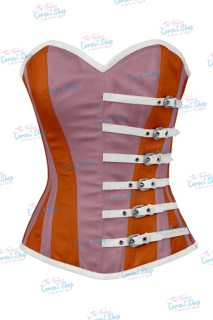 Agabeze Gothic Satin Overbust Corset