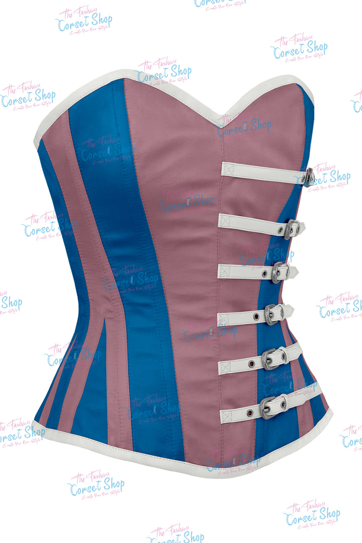 Agabeze Gothic Satin Overbust Corset