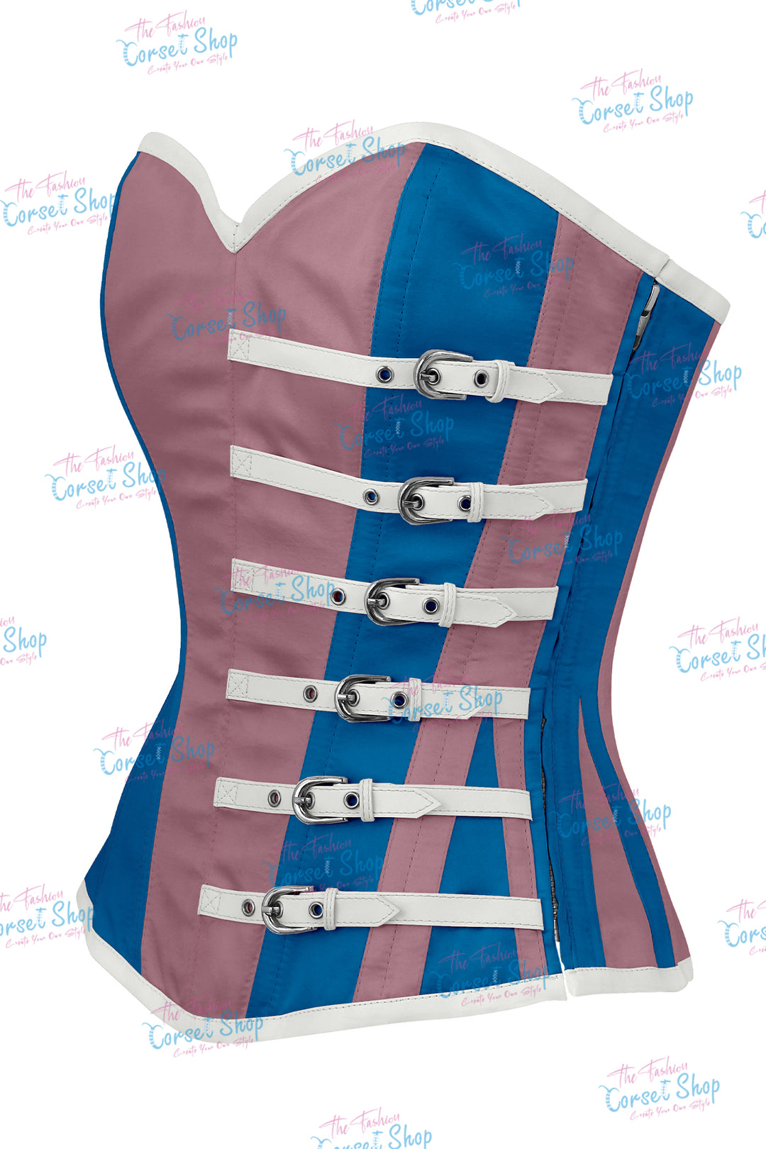 Agabeze Gothic Satin Overbust Corset