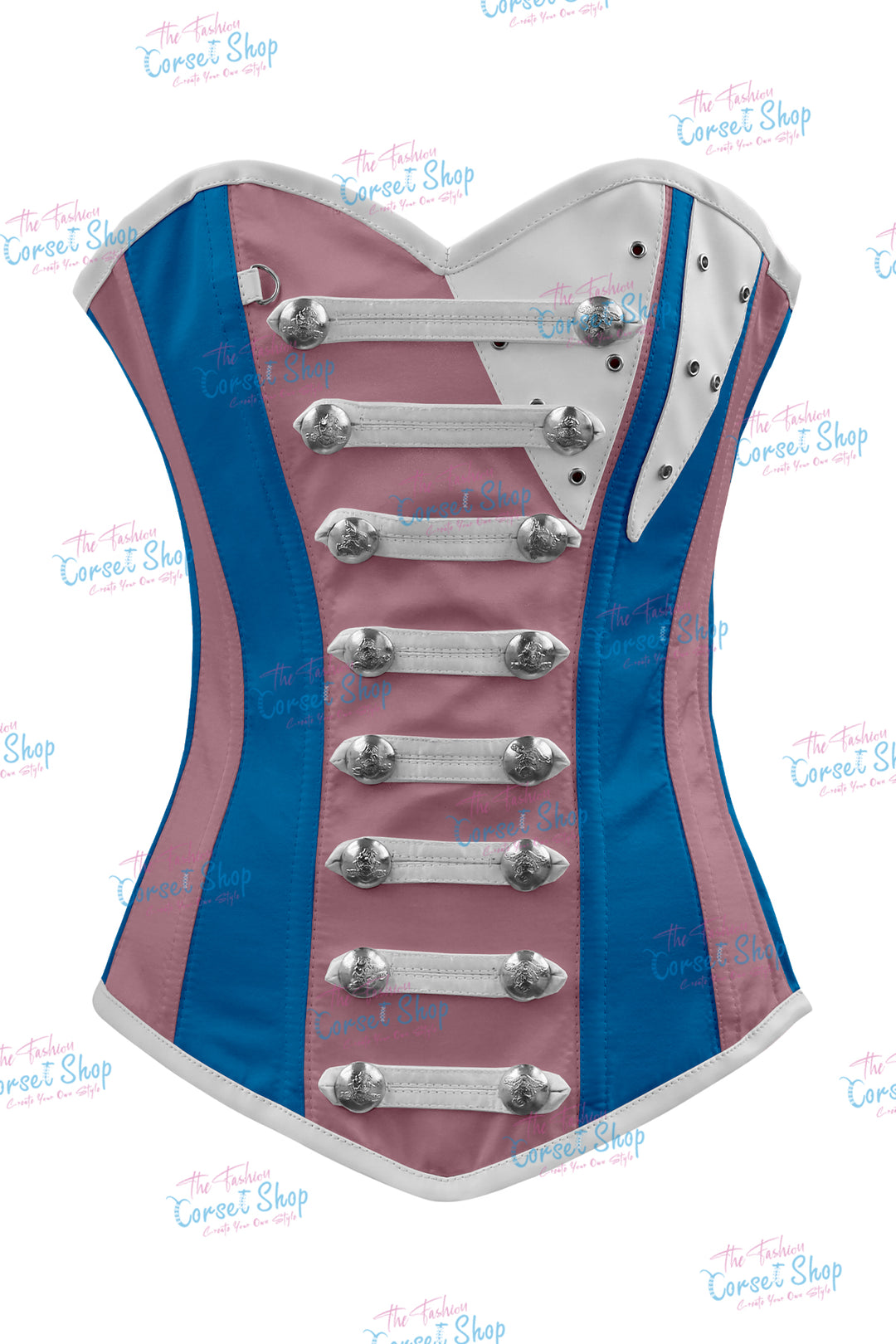 Jessie Satin Overbust Corset