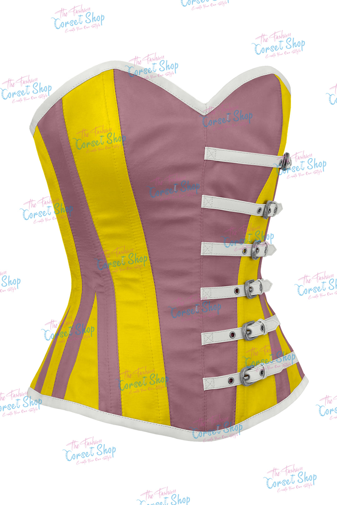 Agabeze Gothic Satin Overbust Corset