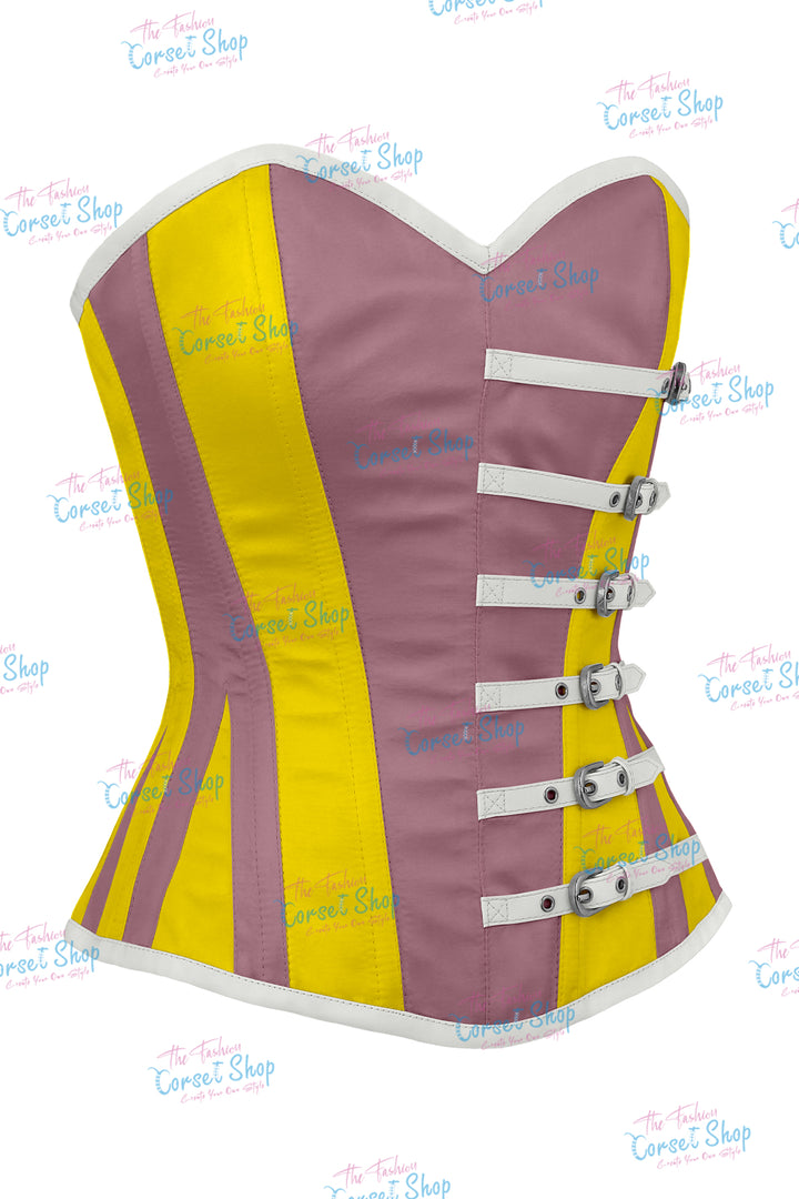Agabeze Gothic Satin Overbust Corset