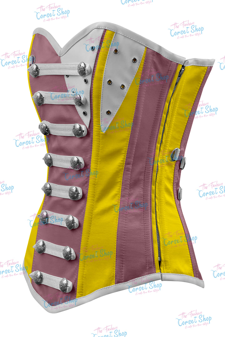 Jessie Satin Overbust Corset