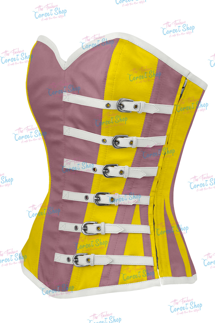 Agabeze Gothic Satin Overbust Corset
