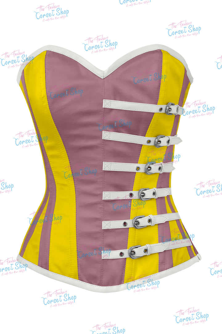 Agabeze Gothic Satin Overbust Corset