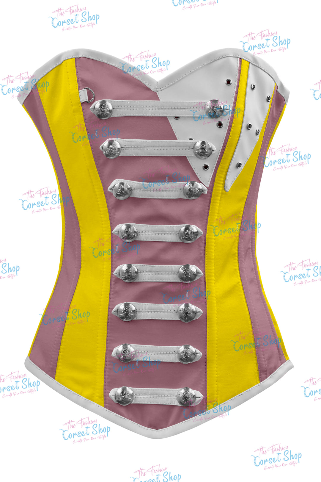 Jessie Satin Overbust Corset