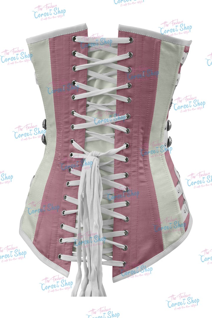 Dackett Satin Steampunk Overbust Corset