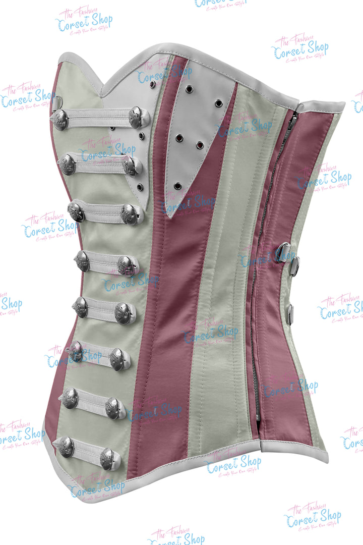 Jessie Satin Overbust Corset