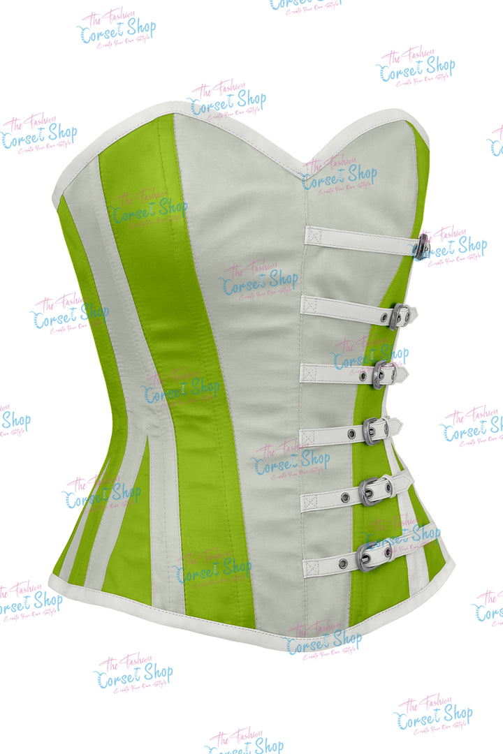 Agabeze Gothic Satin Overbust Corset