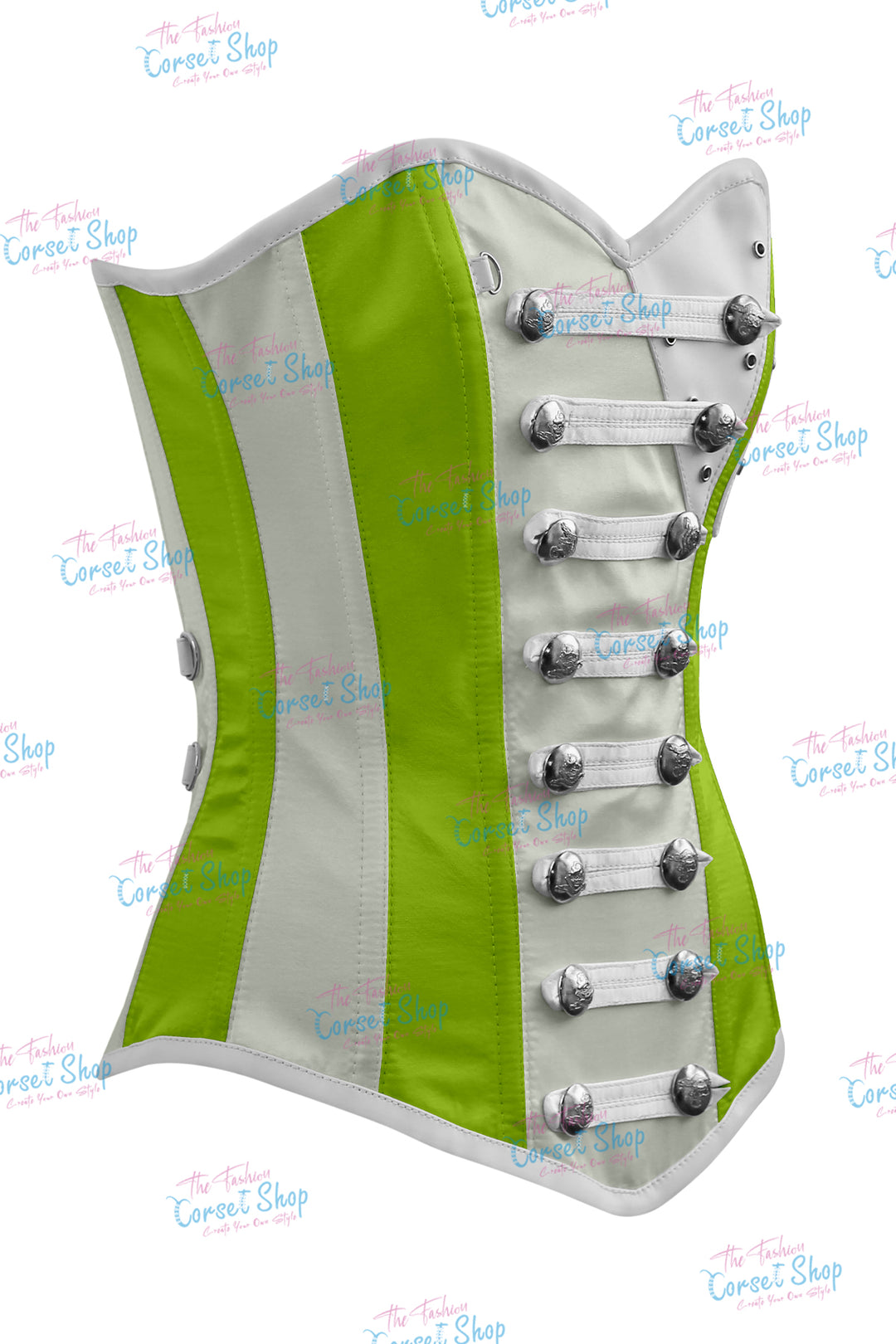 Jessie Satin Overbust Corset