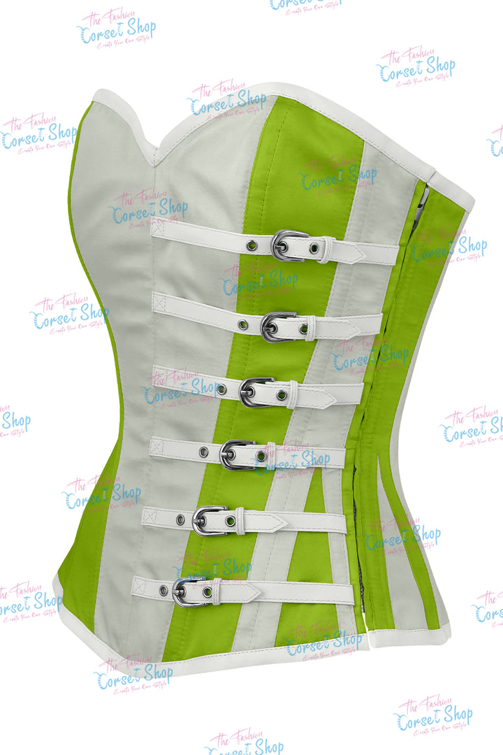 Agabeze Gothic Satin Overbust Corset