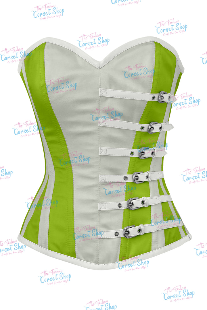 Agabeze Gothic Satin Overbust Corset