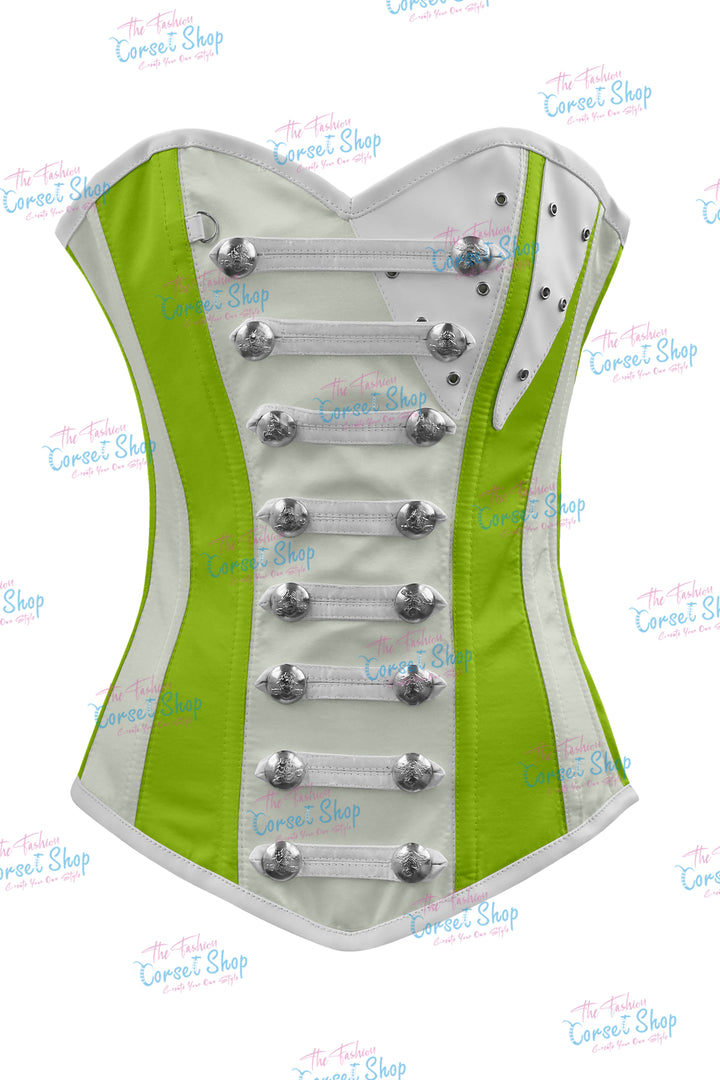 Jessie Satin Overbust Corset