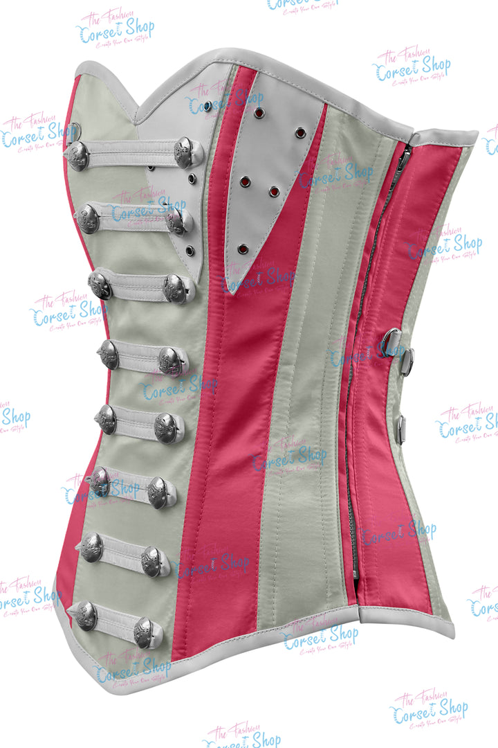 Jessie Satin Overbust Corset