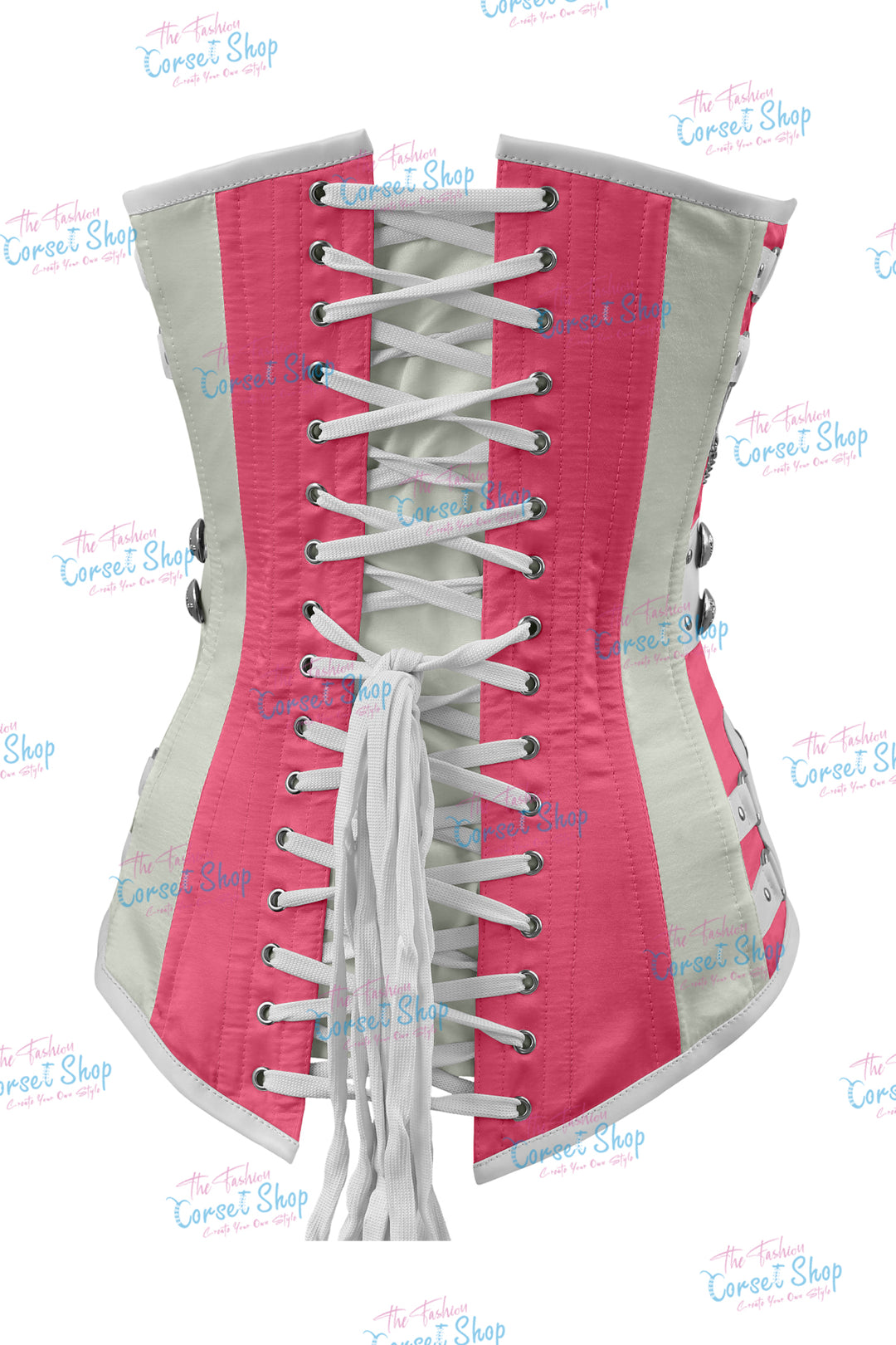 Dackett Satin Steampunk Overbust Corset