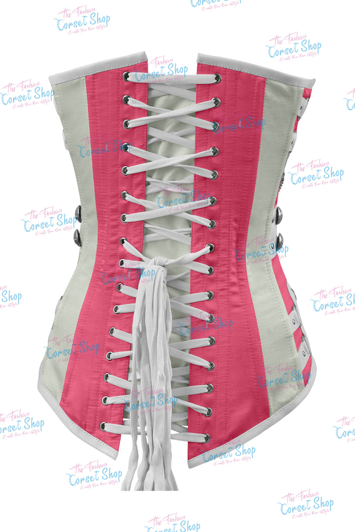 Dackett Satin Steampunk Overbust Corset