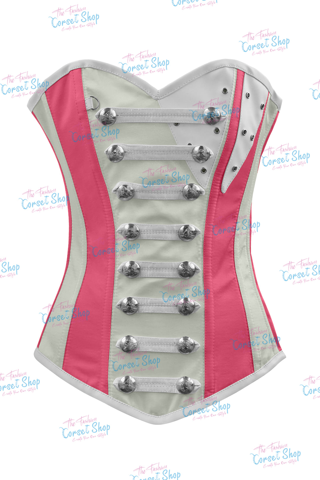 Jessie Satin Overbust Corset