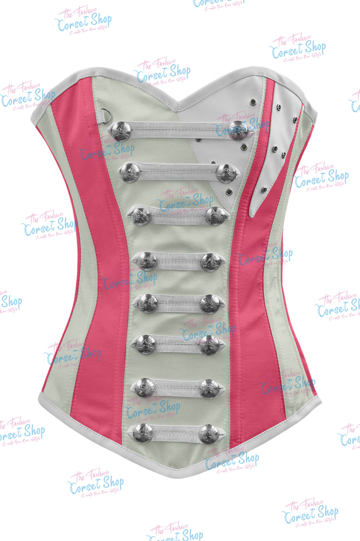 Jessie Satin Overbust Corset