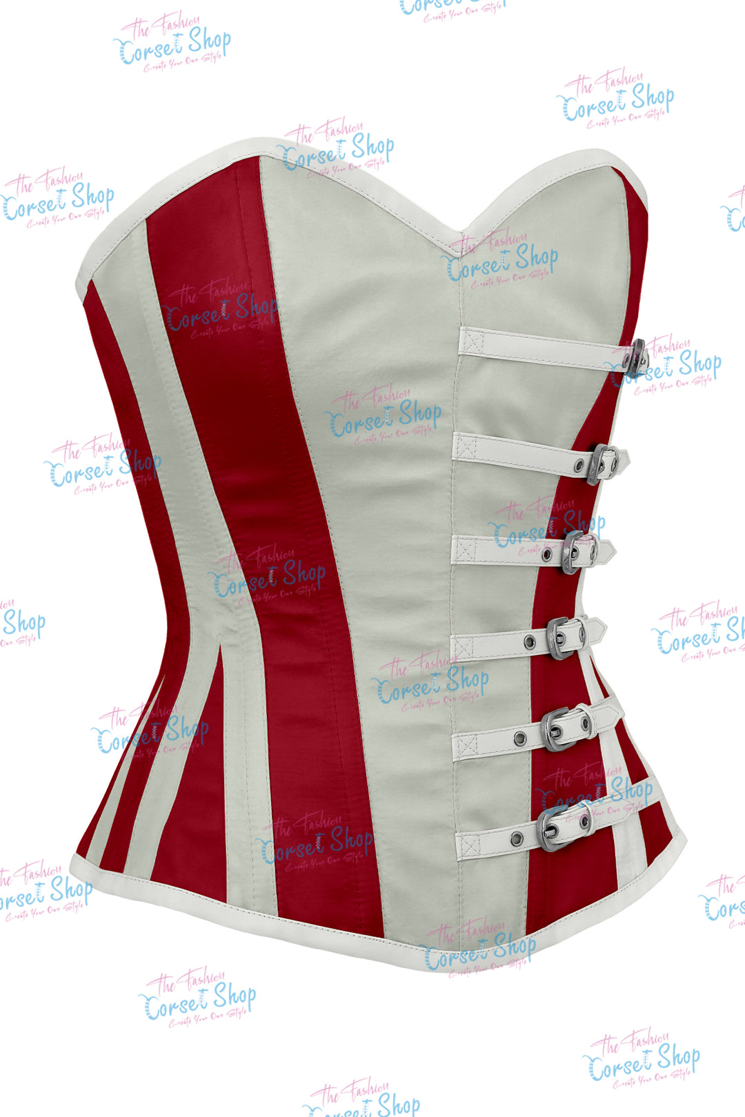 Agabeze Gothic Satin Overbust Corset