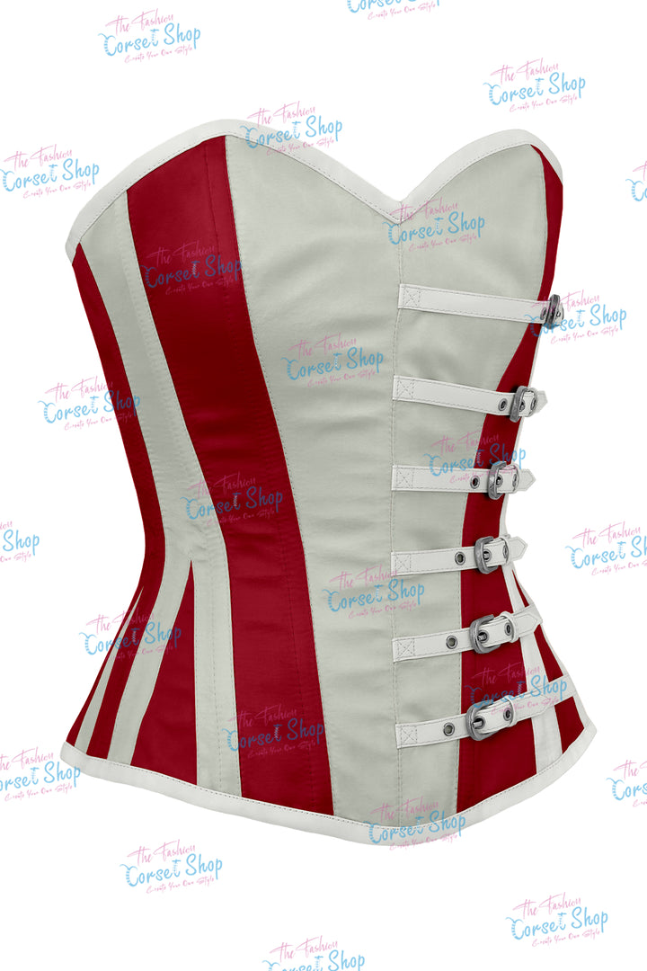 Agabeze Gothic Satin Overbust Corset