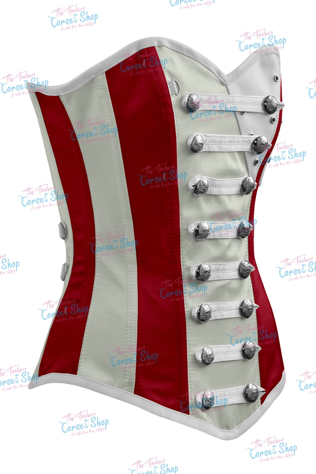Jessie Satin Overbust Corset