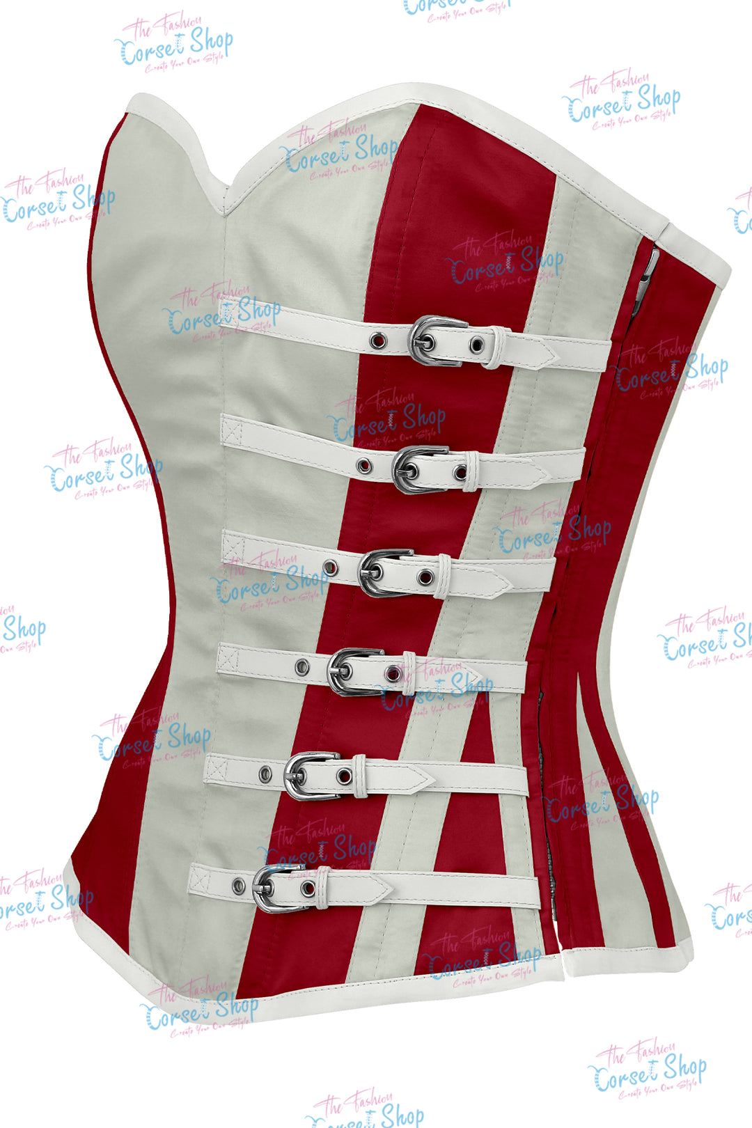 Agabeze Gothic Satin Overbust Corset