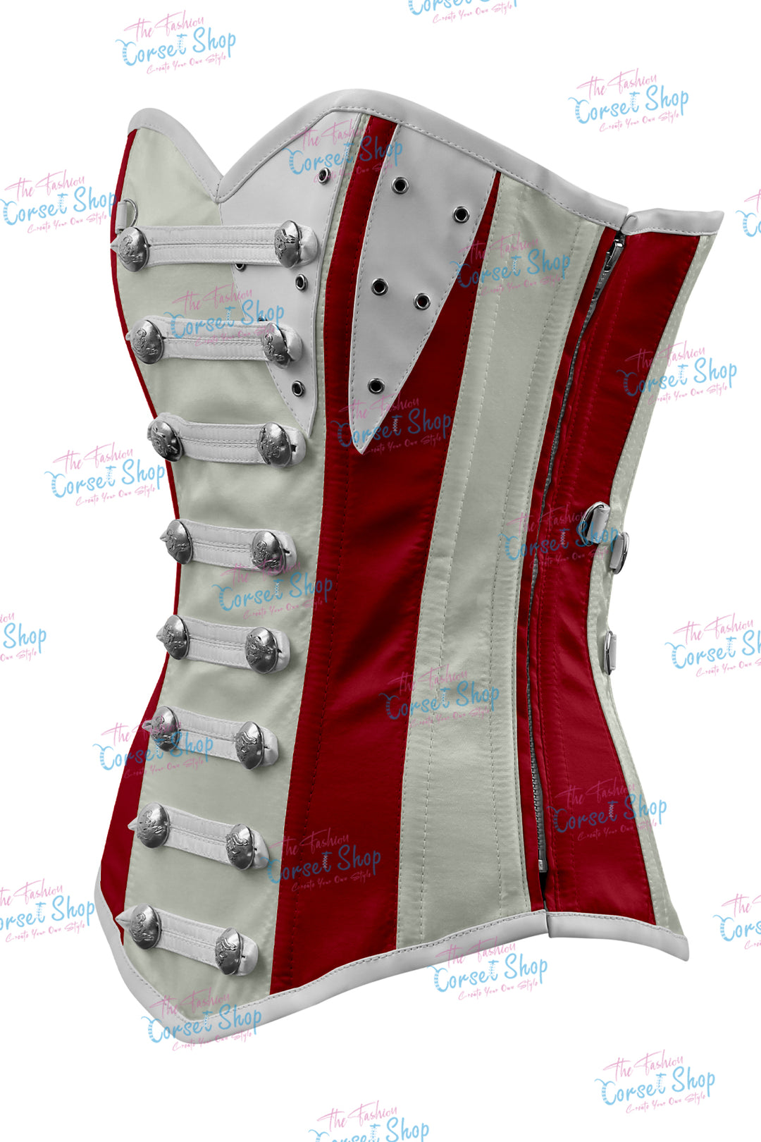Jessie Satin Overbust Corset