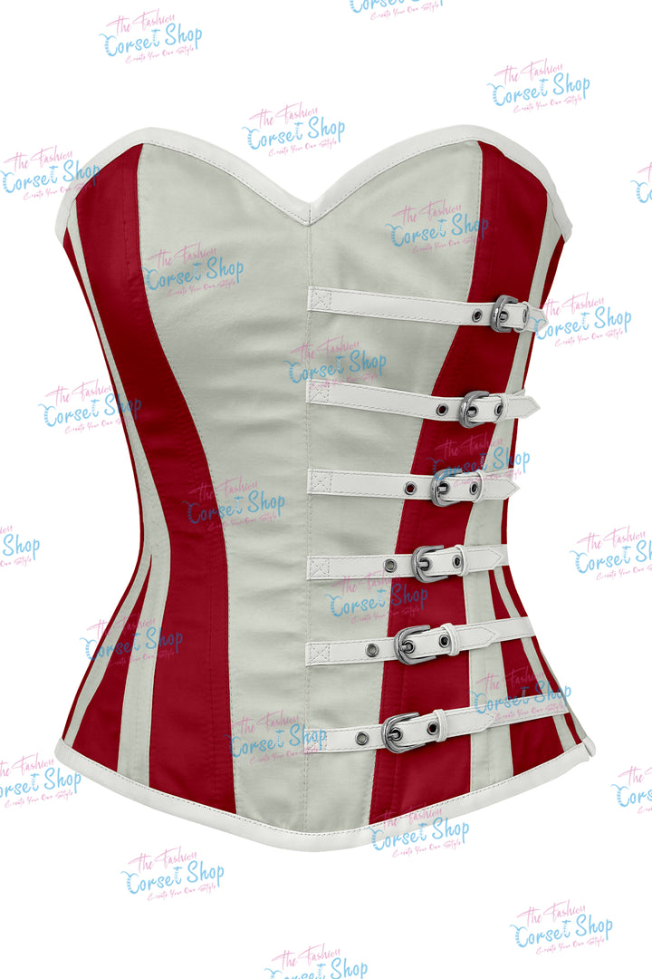 Agabeze Gothic Satin Overbust Corset