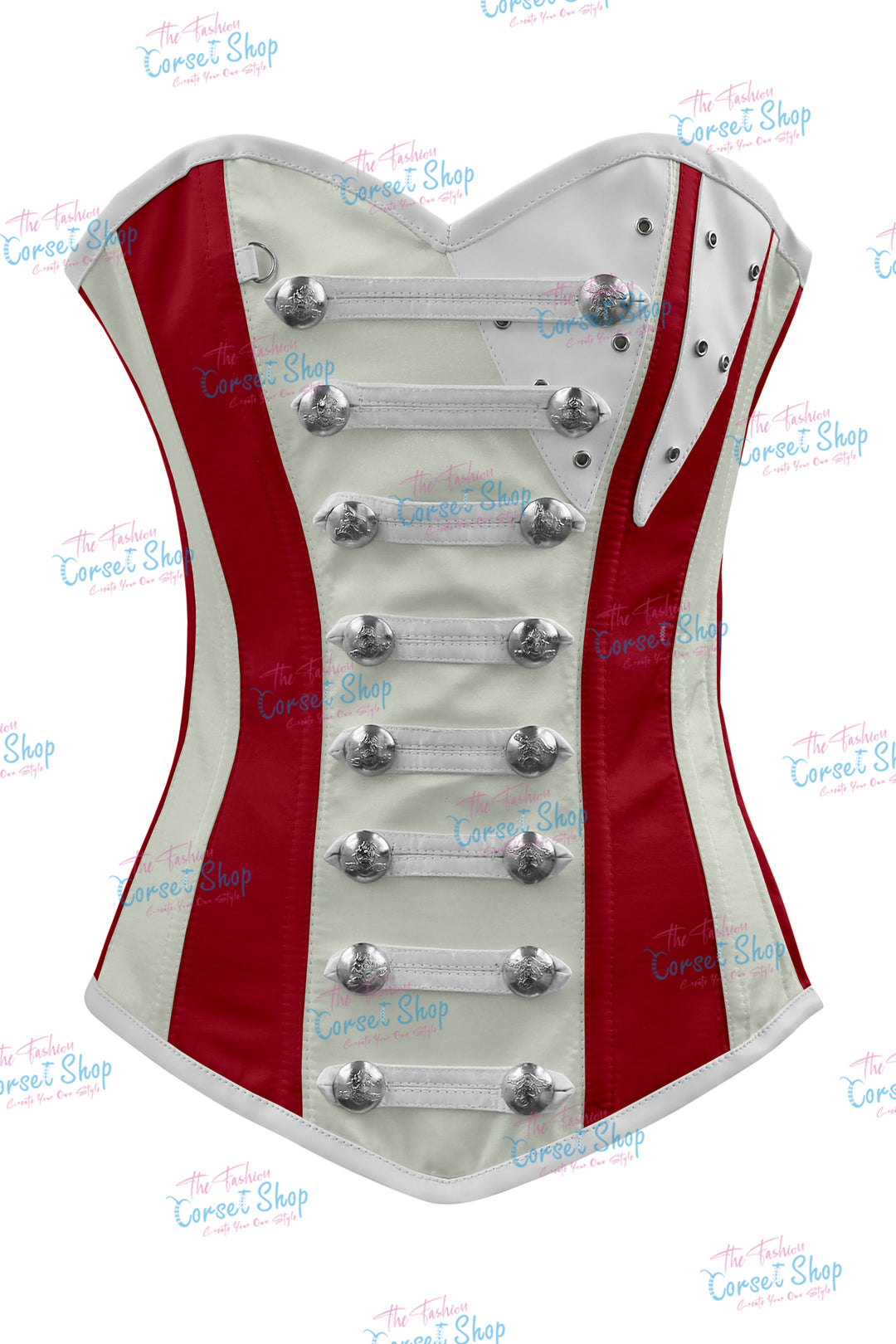 Jessie Satin Overbust Corset