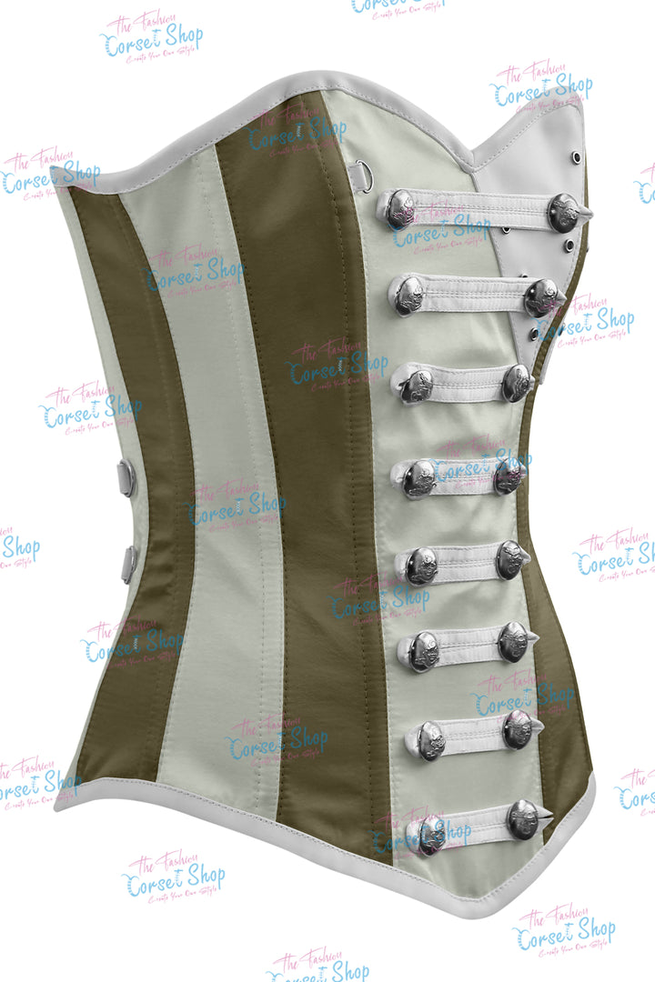 Jessie Satin Overbust Corset
